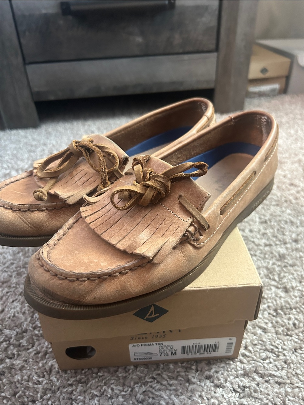 Sperry Tassel Moccasin Loafers